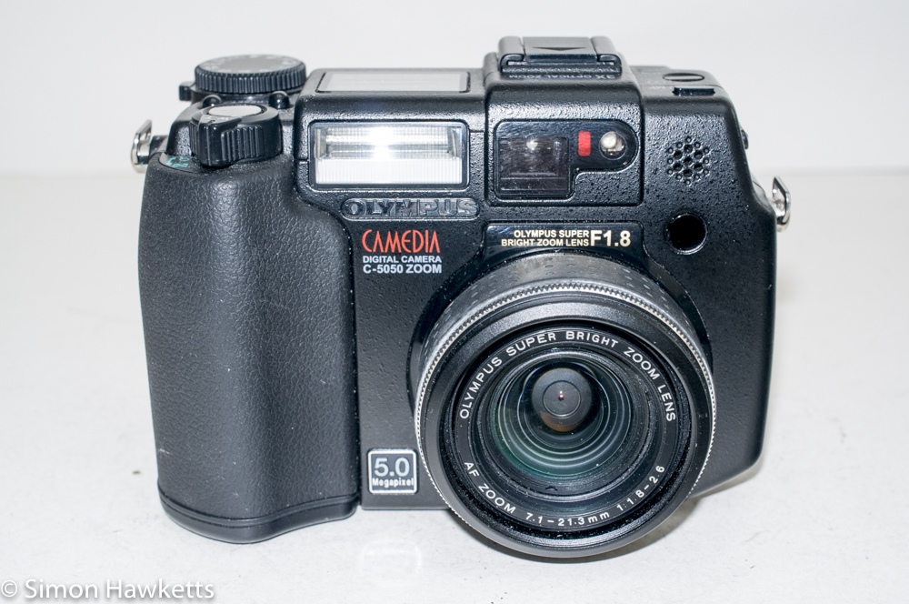 Olympus Camedia C-5050 digital camera - front view