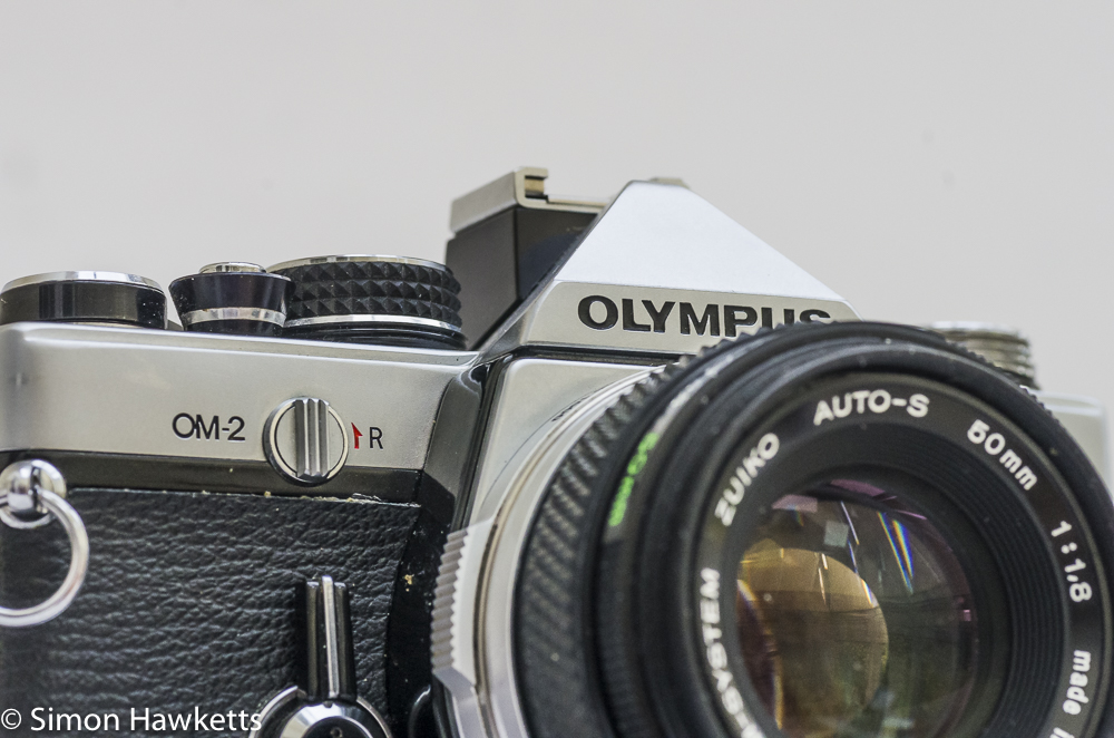 olympus om 2 35mm slr front view