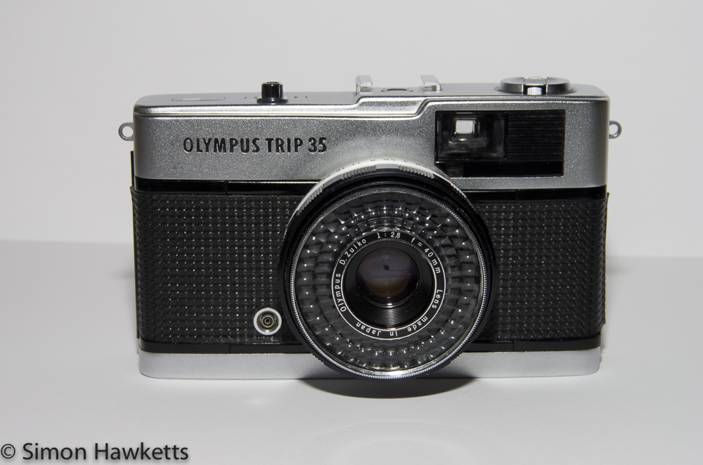 olympus trip 35 front view