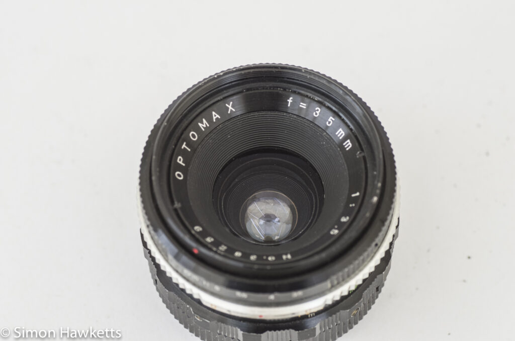 optomax 35mm f 3 5 front view