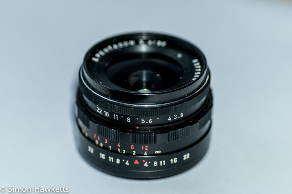 Pentacon 30mm f/3.5 Pre-set lens