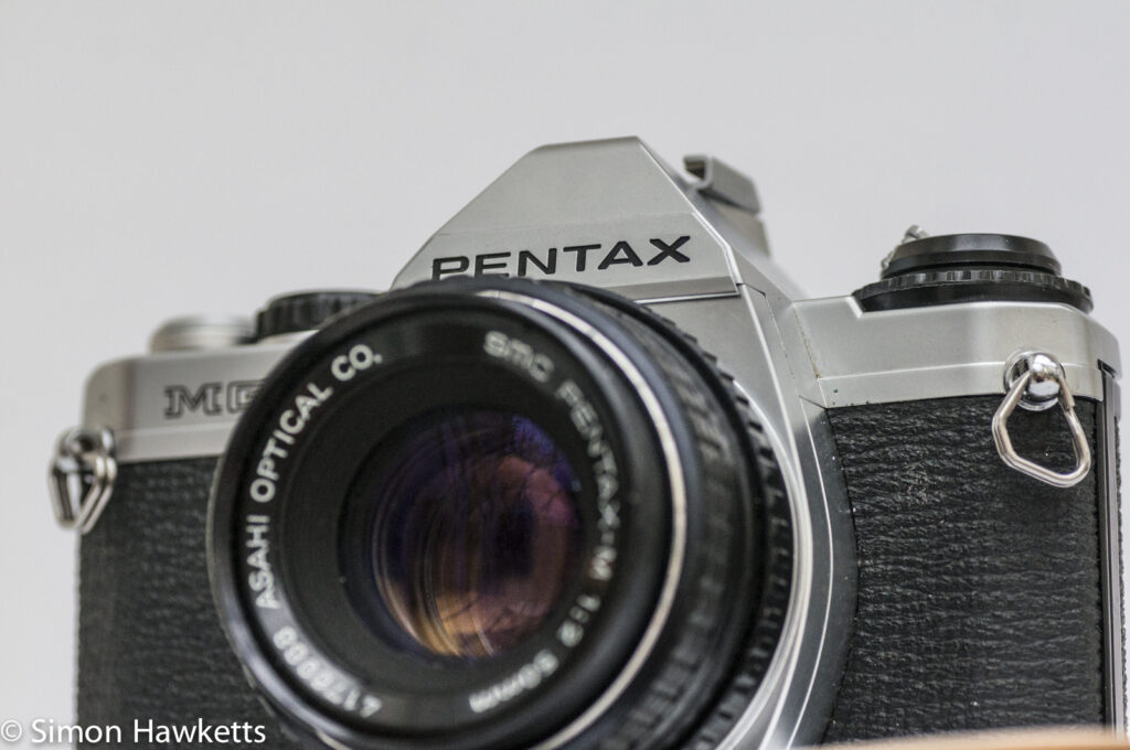 Pentax MG 35mm slr with SMC 50mm f/2