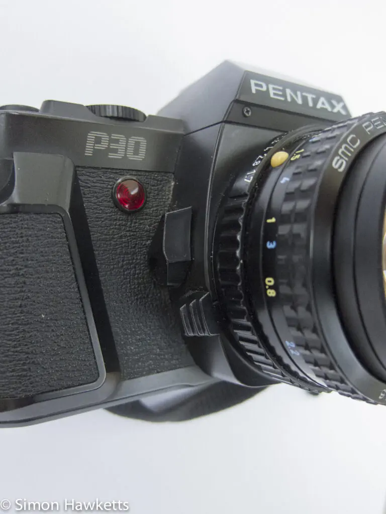 pentax p30 lens release lever