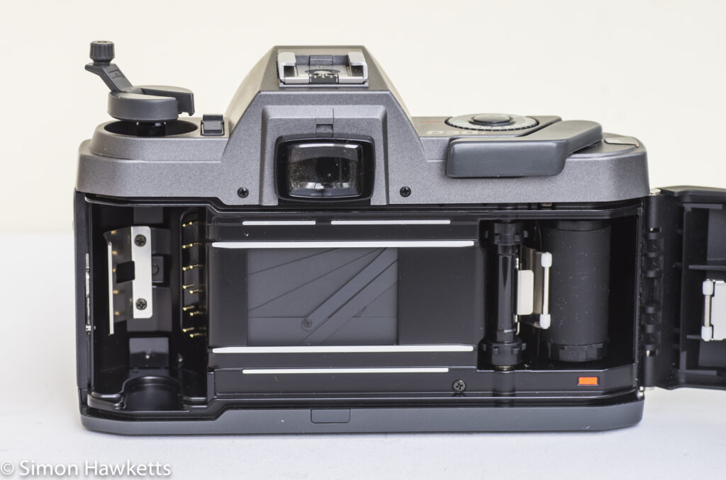 pentax p30t manual focus 35mm slr film chamber