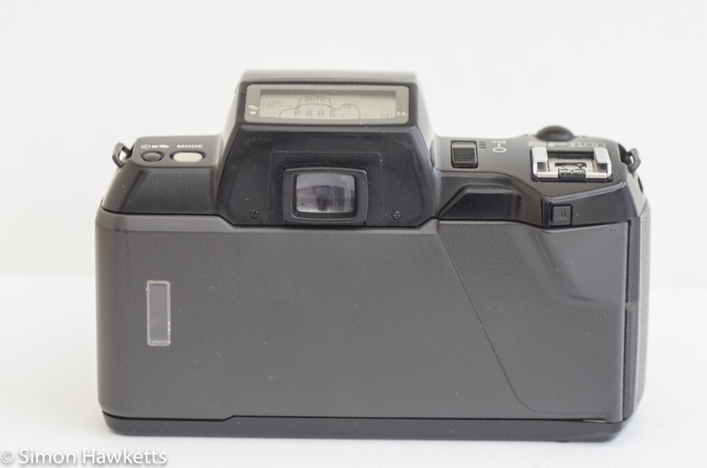 pentax sf 10 35mm slr showing back of camera