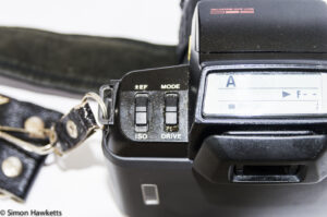 Pentax SFXn camera controls
