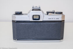 Pentax Spotmatic SP-500 35mm slr - Back of camera