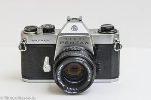 Pentax Spotmatic SPII 35mm slr camera