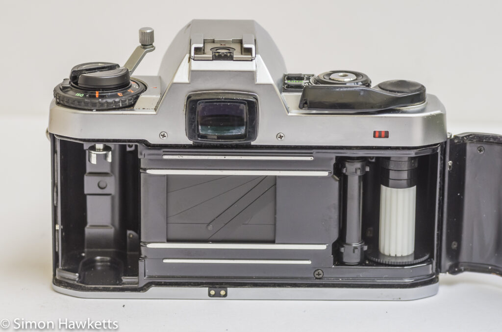 pentax super program 35mm slr film chamber