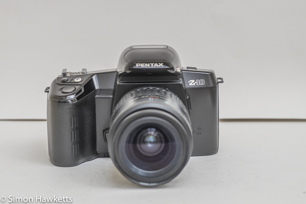 Pentax Z-10 35mm autofocus slr camera front view
