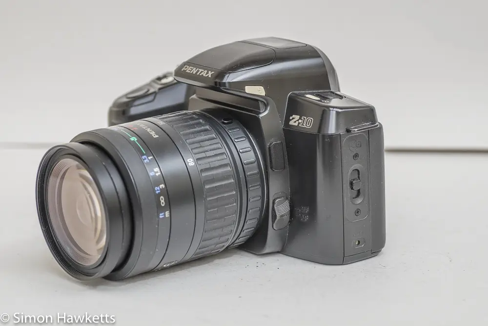 pentax z 10 35mm autofocus slr camera side view