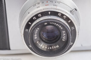 Pentona II viewfinder camera - meyer-optik Trioplan lens