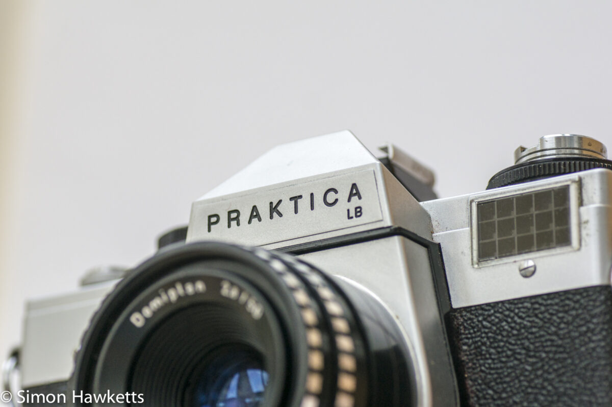 Praktica LB fitted with domiplan lens