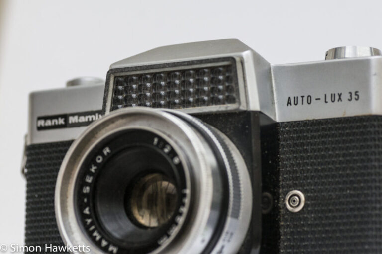 Rank Mamiya Auto Lux 35 fixed lens slr camera