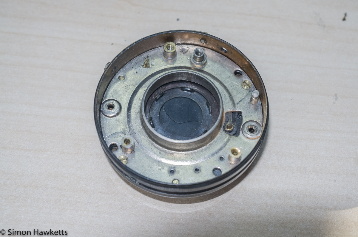 Servicing the Argus A2F - Removed top cover brackets