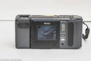 Ricoh RDC-4200 back panel showing LCD