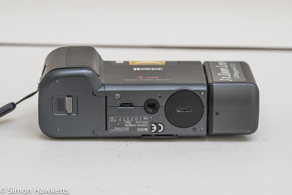 ricoh rdc 4200 bottom showing battery covers