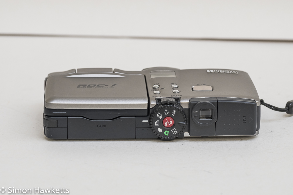 Ricoh RDC-7 with LCD display closed