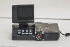 Ricoh RDC-7 with LCD display open