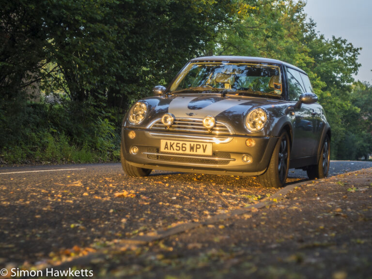 Schneider-Kreuznach Xenar sample - mini in the sun