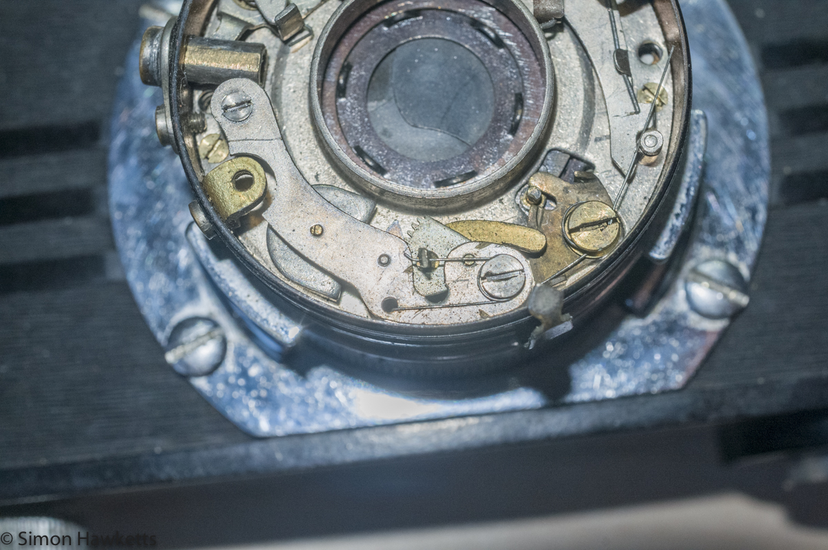 Servicing the Argus A2F - Shutter timing mechanism