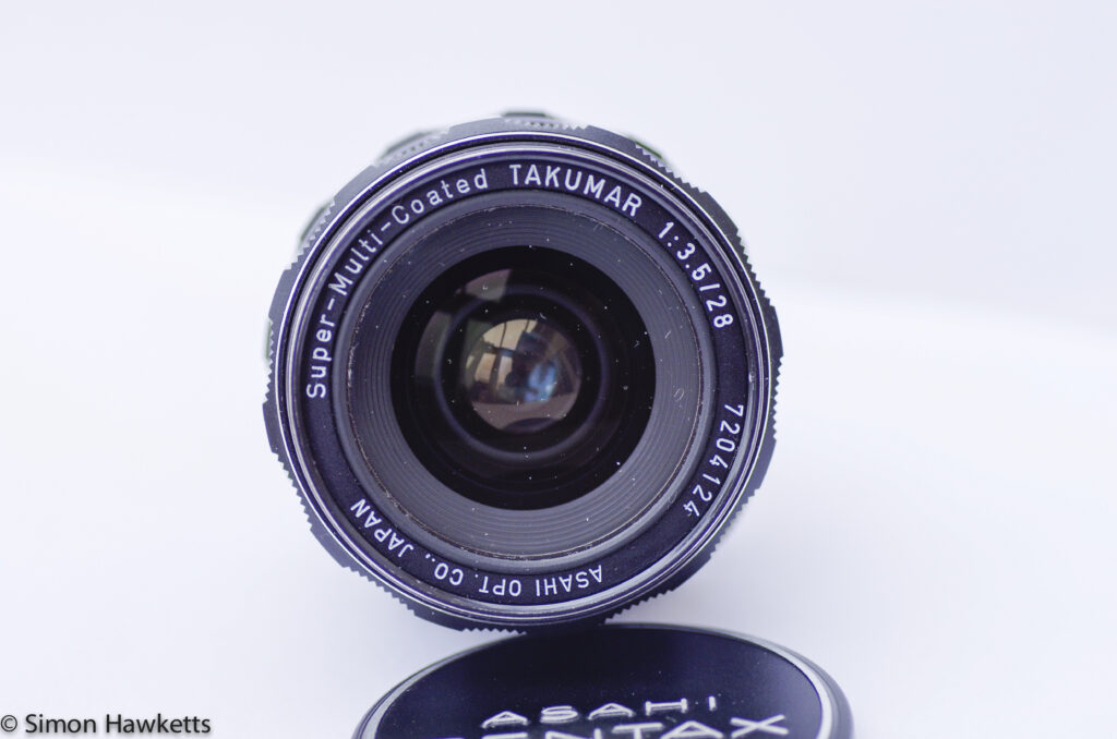 Brilliant Takumar 28mm f/3.5 wide angle M42 mount lens