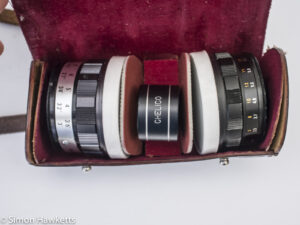 Taron Unique 35mm rangefinder camera add on lenses