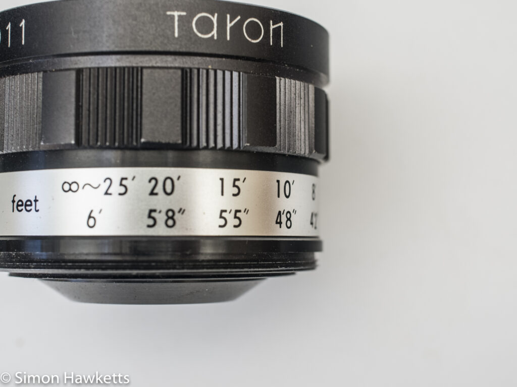 Taron Unique add on lens focus calibration scale
