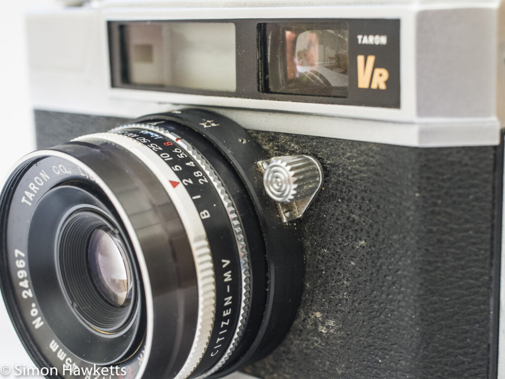 Taron Vr 35mm rangefinder camera focus lever