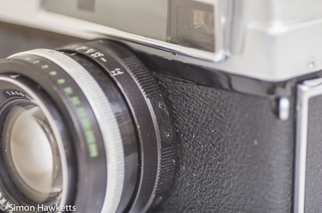 Taron Eyemax 35mm rangefinder camera - Missing focus lever