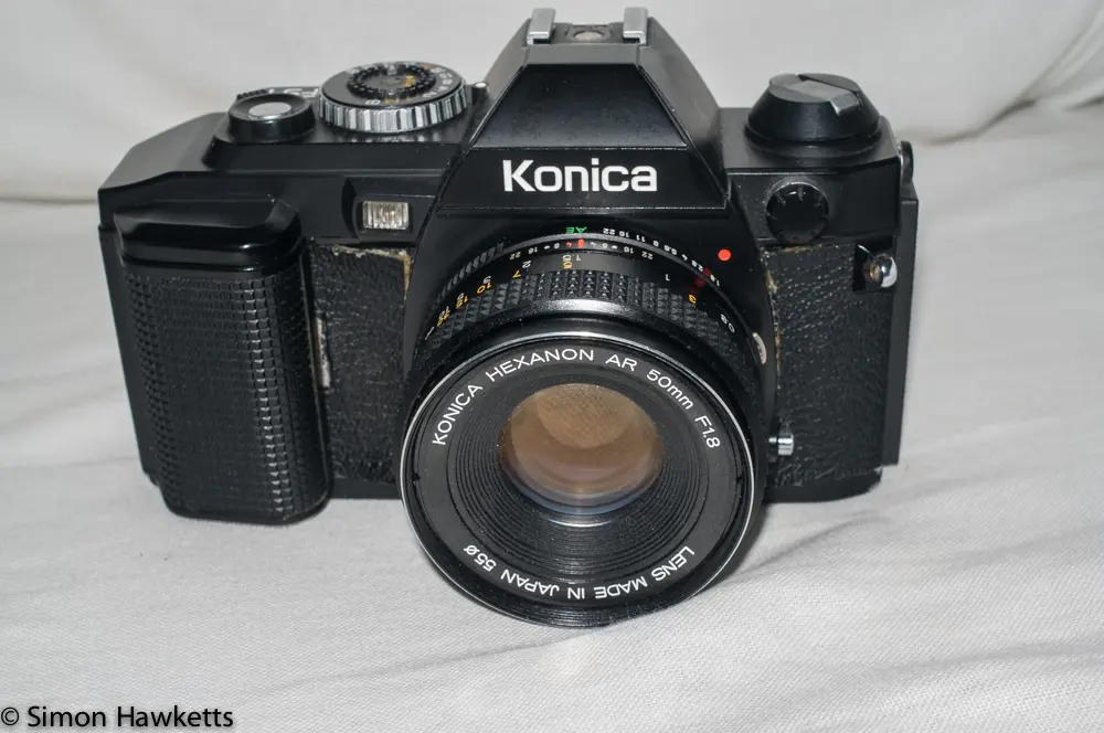 the konica fs 1 manual focus slr