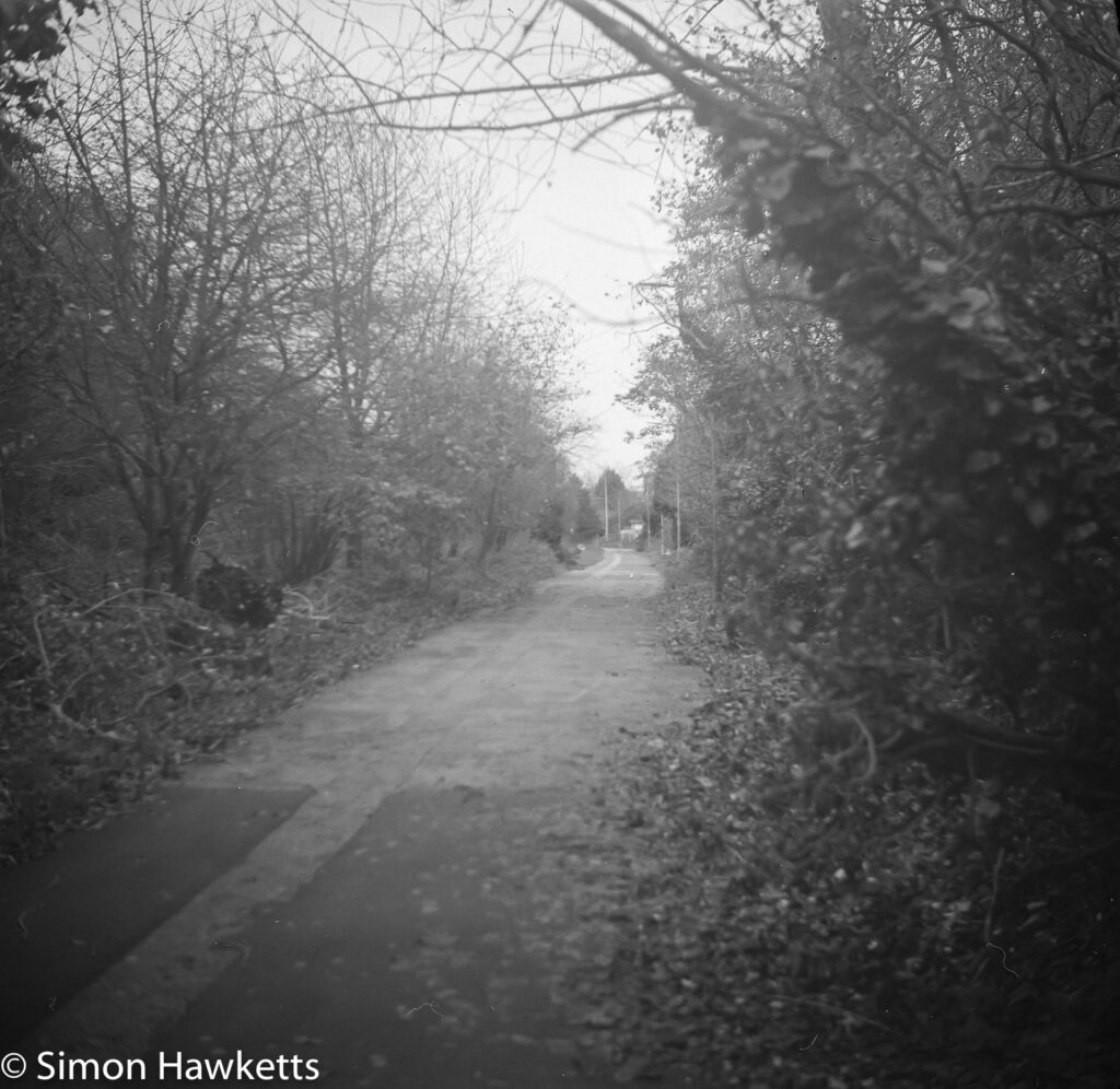 Voigtlander bessa 66 sample picture - One of the cycle paths in Stevenage