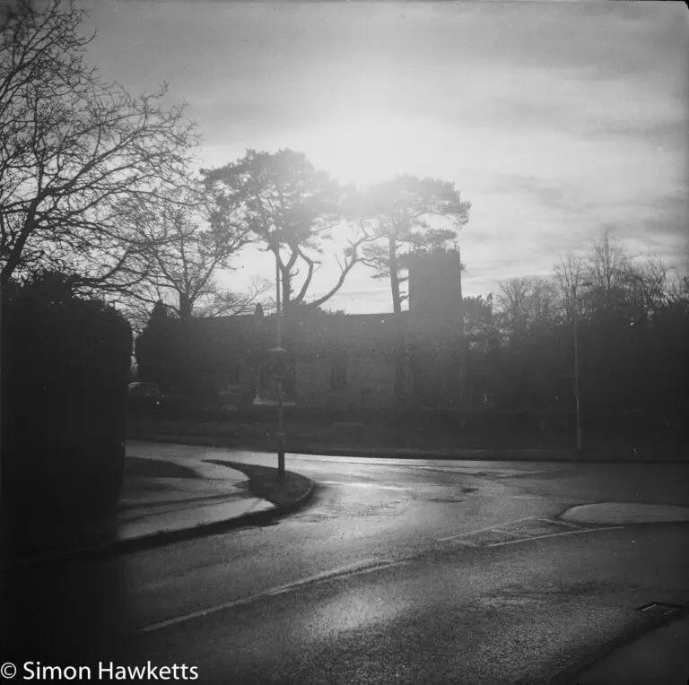 Voigtlander bessa 66 sample picture - The church in Teverham near Norwich