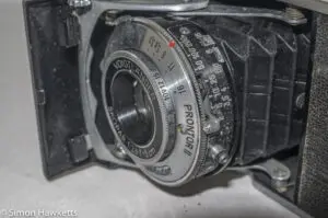 Voigtlander Vito 35mm folding camera - focus, shutter and aperture