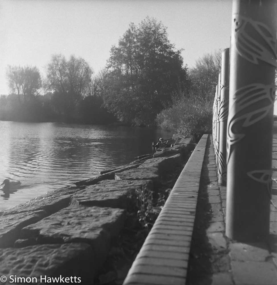 Weltaflex TLR camera sample pictures - pond