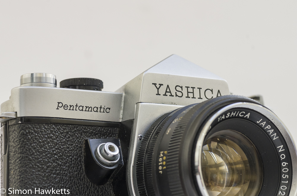 Yashica Pentamatic 35mm slr front view