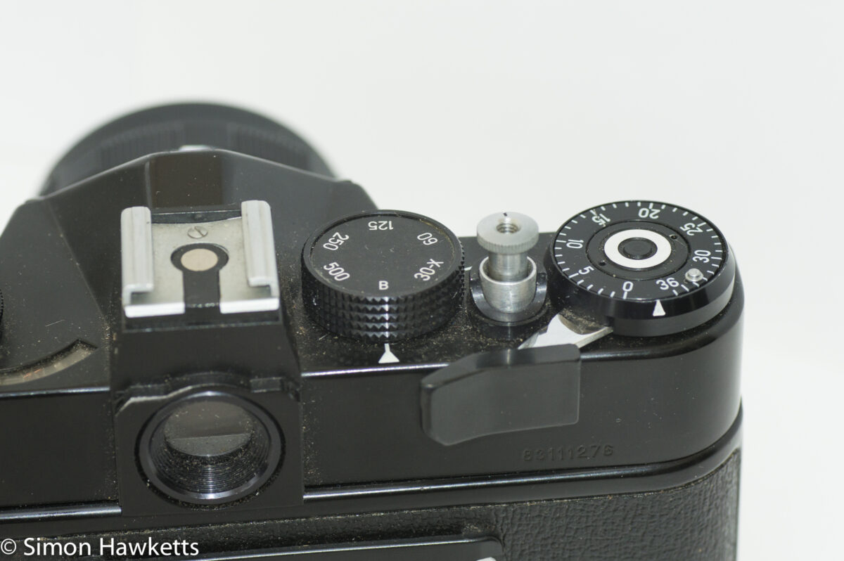 Zenit camera Film advance