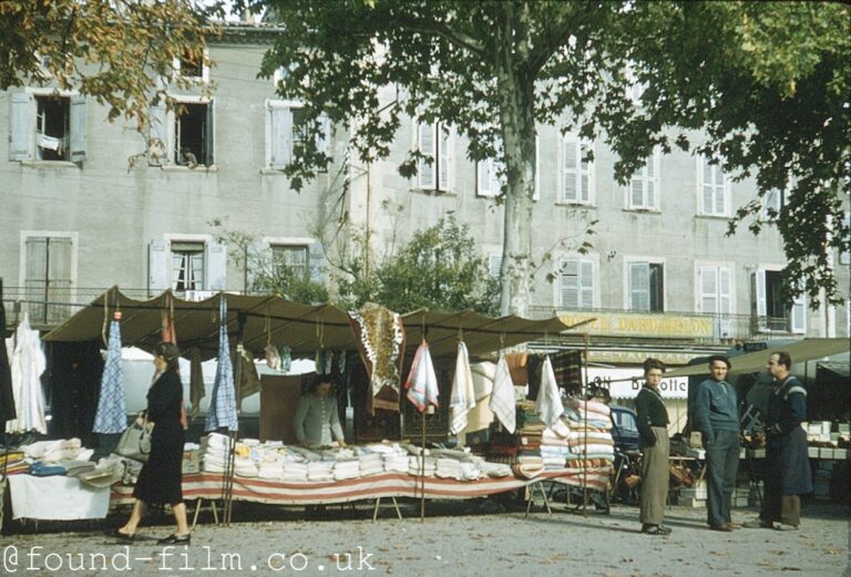 A market stall