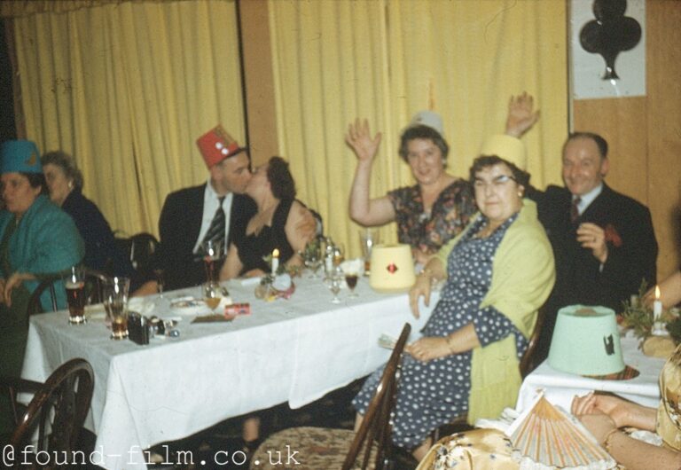 Christmas party from the early 1950s