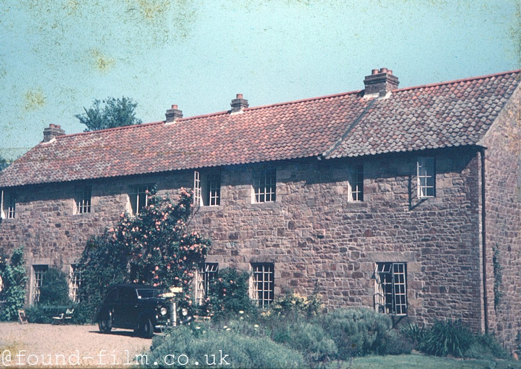 Cottage with Vintage car