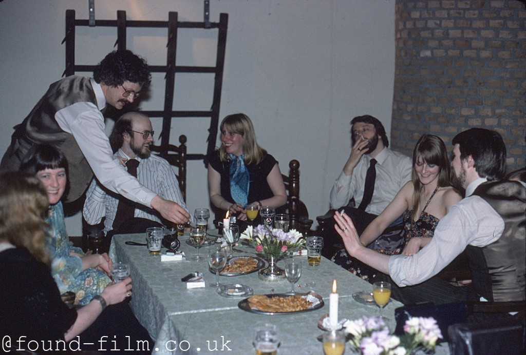 Dinner party - c1975