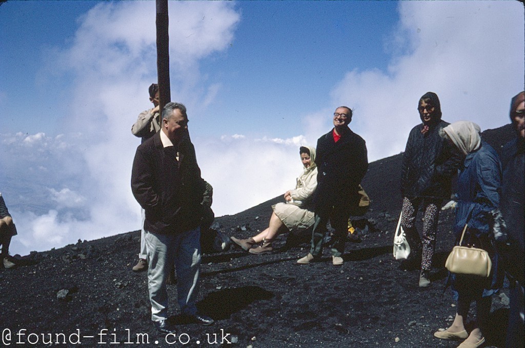 Group on Mount Etna - October 1969