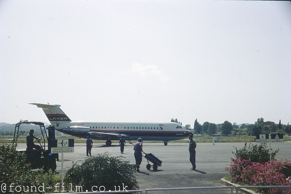 Laker Airlines BAC 1-11 airliner