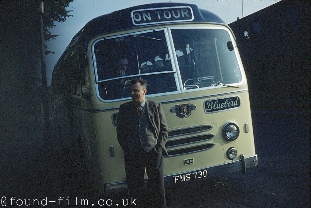 On holiday with Bluebird Coaches - early 1960s