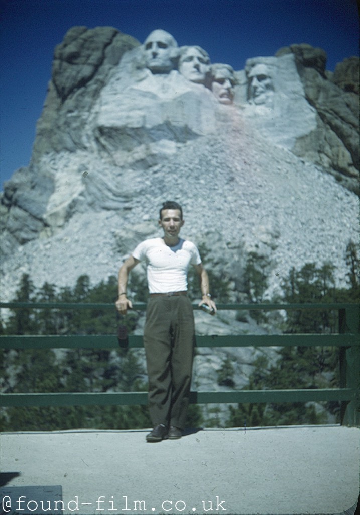 Portrait in front of Mount Rushmore