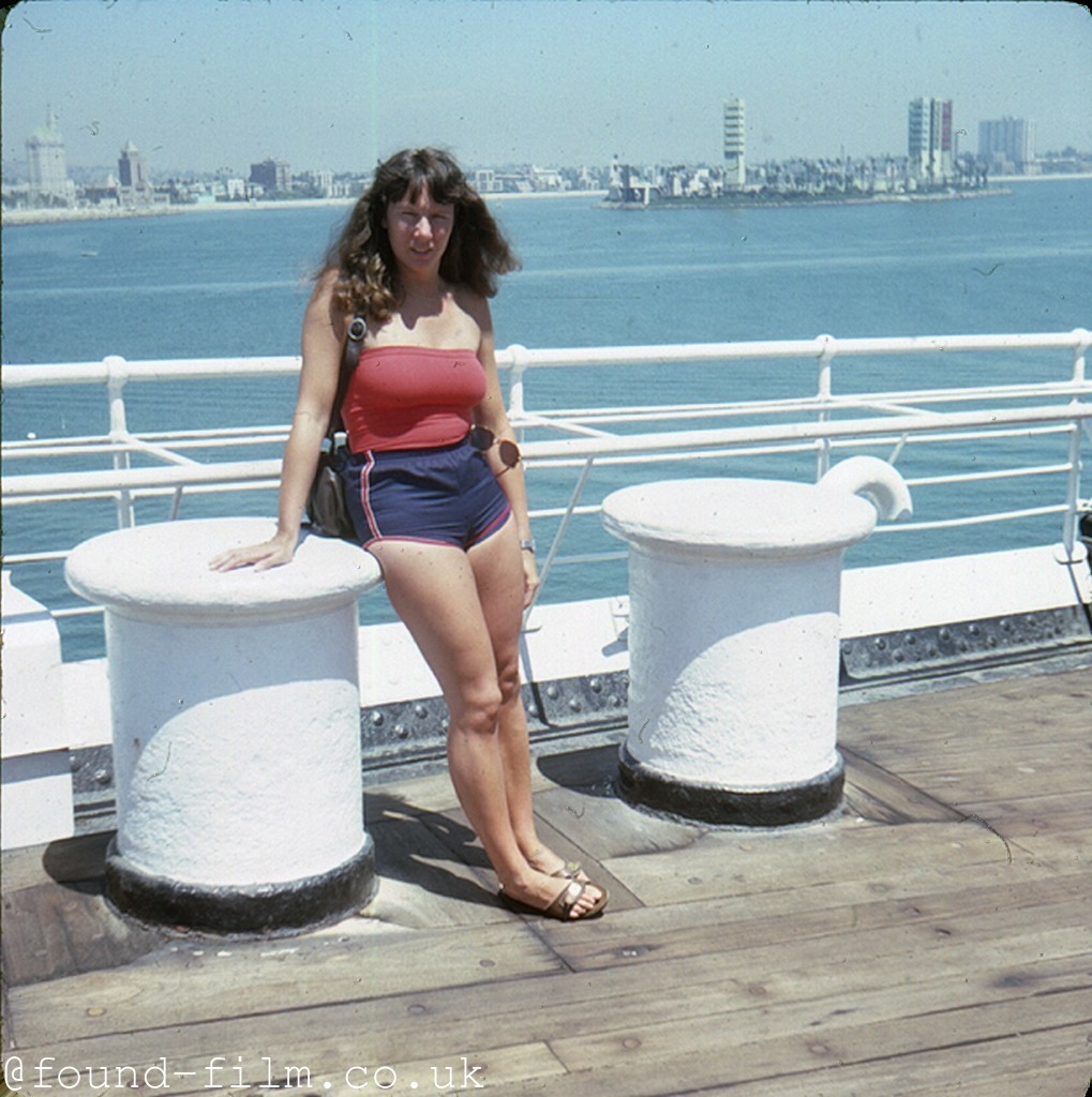 Portrait on the Deck of the Queen Mary