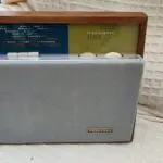 An image of a Ferguson radio after a refurbishment and repair attempt