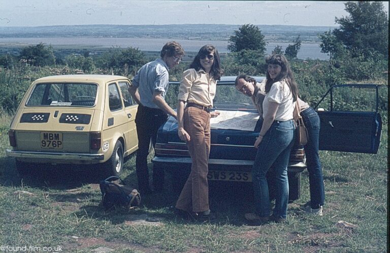 A group of friends with their cars – Spring 1982