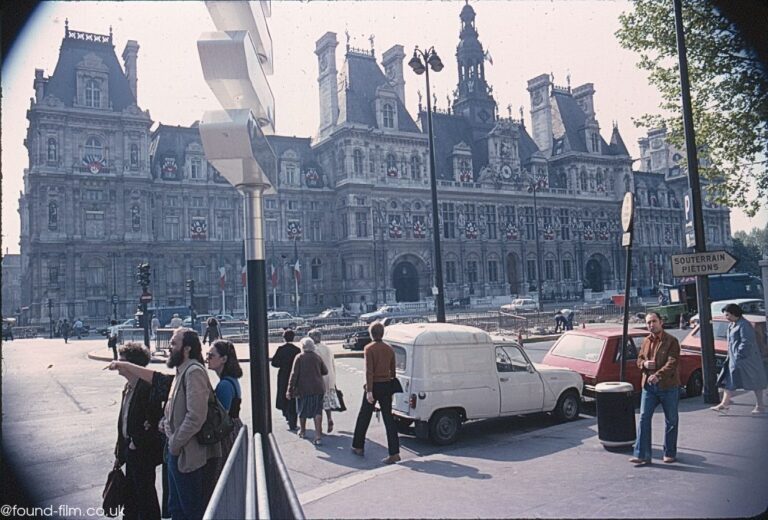 A street in Paris – May 1980