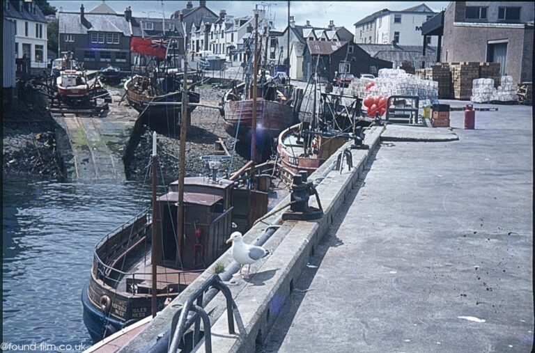 Boats in Mallaig harbour – Oct 1980